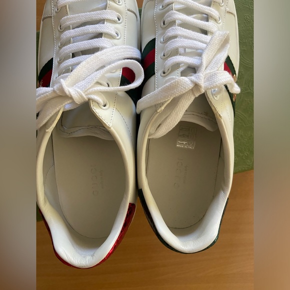 💯Authentic GUCCI sneakers 39.5. European size. USA 8,5-9. - Picture 2 of 7
